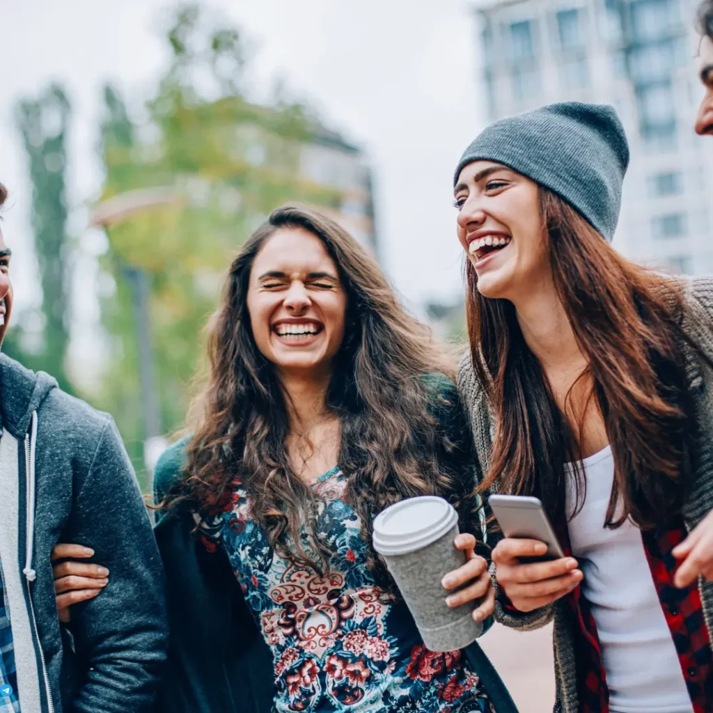 Young adults who grew up